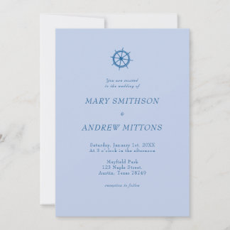 Faire invitation de mariage à voile élégante