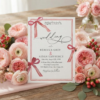 Faire invitation de mariage aux arcs en aquarelle