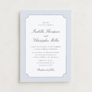 Faire Invitation de Mariage Classique avec Cadre B