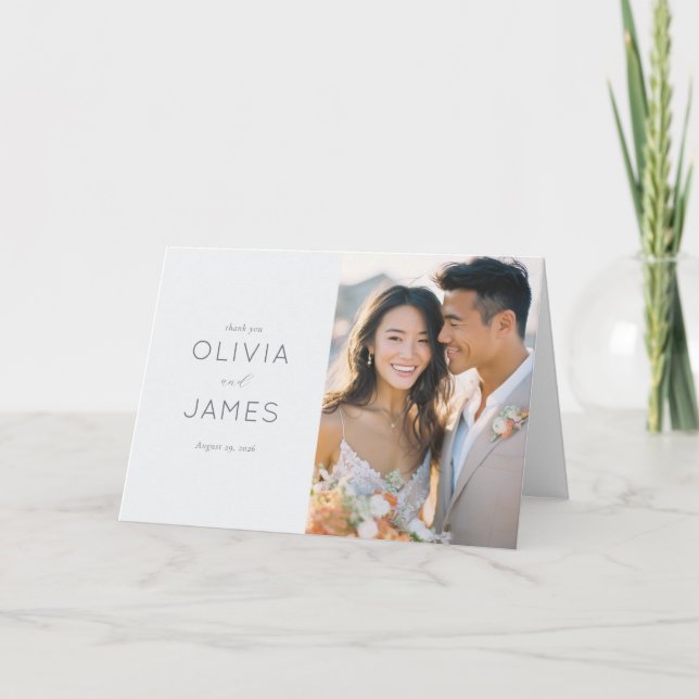 Faire invitation de mariage en nuances de gris (Devant)