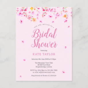 Faire invitation de mariage floral Elegant Blossom