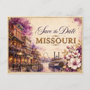 Faire invitation de mariage Missouri pour annoncer