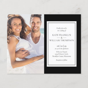 Faire Invitation de Mariage Photo Classique Tout C