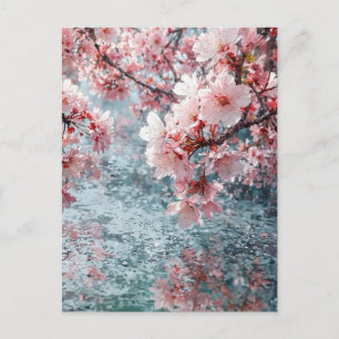 Faire invitation de mariage Sakura sur l'eau - Sér