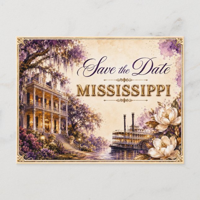 Faire invitation de mariage "Save the Date" sur le (Devant)