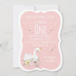 Faire Invitation pour Premier Anniversaire au Cygn