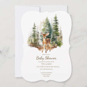 Faire invitation pour une baby shower de jeune cer