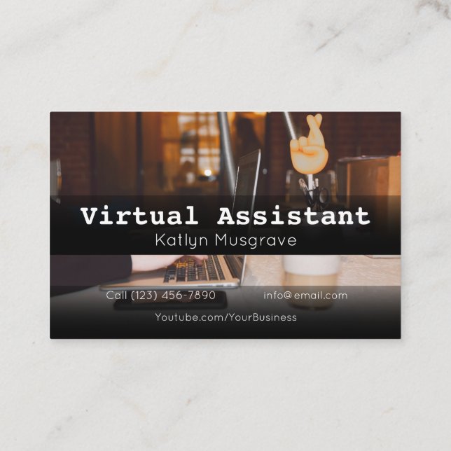 Faire la publicité d'une carte de visite pour une  (Dos)