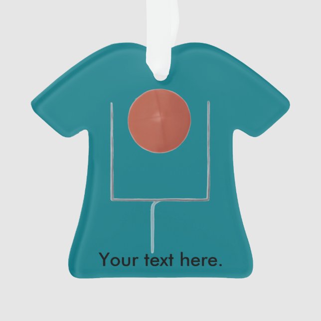 Faire le but Football Chemise Ornements (devant)