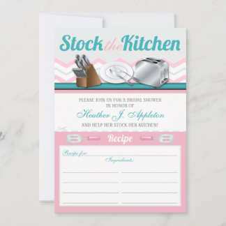 Faire le plein de la cuisine Cartes d'invitation p