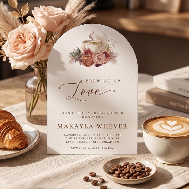 Faire monter l'amour Invitation de Fête de Fiançai (Créateur téléchargé)