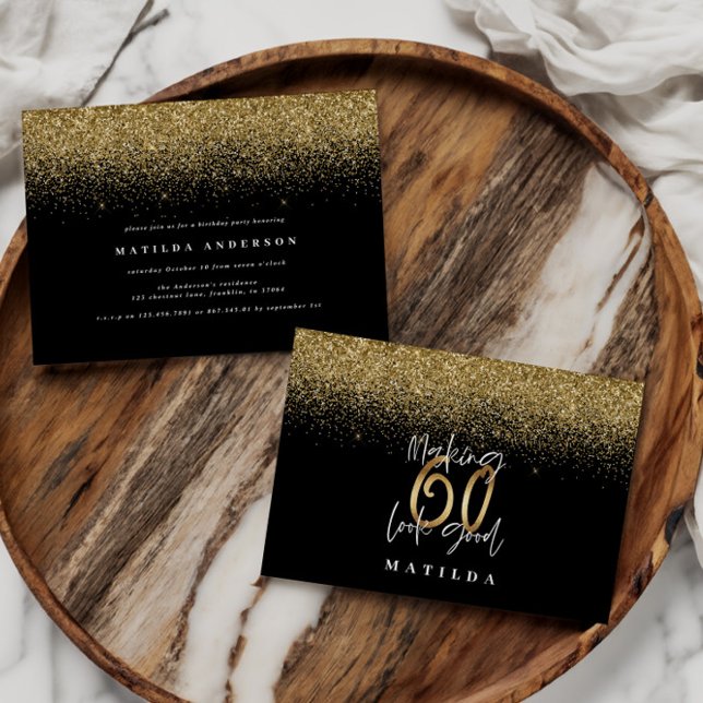 Faire paraître 60 bonne invitation pour l'annivers (Créateur téléchargé)