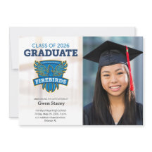 2026 FVHS Graduation Announcement w/ Photo (Light)
