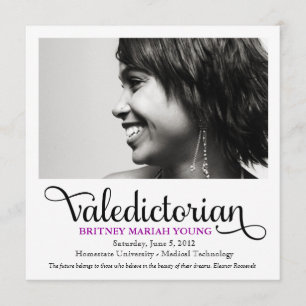 Faire-part 311 Meilleur Élève Citation Inspirante Remise de D