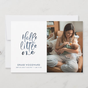 Faire-part 3 Photo Collage Statistiques de naissance Naissanc