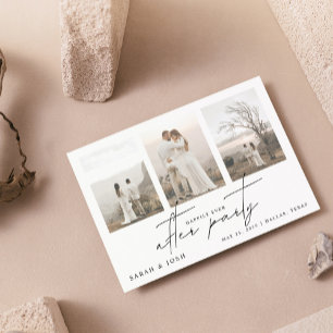 Faire-part 4 Photo Heureusement Jamais Après Le Mariage Du Pa