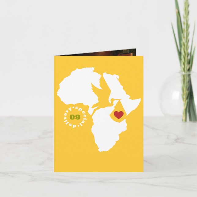 Faire-part Adoption Gotcha Day (Devant)