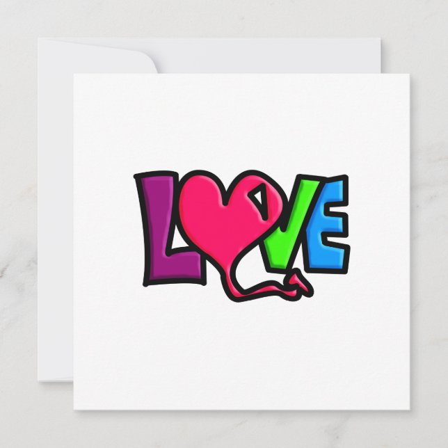 Faire-part Amour  (Devant)