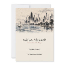 Annonce de déménagement de Chicago Ink Wash