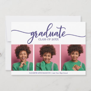 Faire-part Annonce de diplôme d'études secondaires 3 Photo