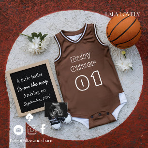 Faire-part Annonce de grossesse pour futurs parents sportifs