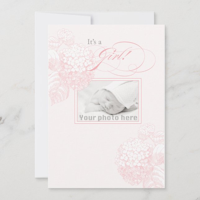 Faire-part Annonce de naissance (Devant)