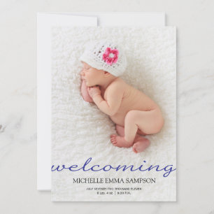 Faire-part Annonce de naissance