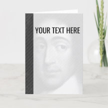 Annonce Portrait Noir Blanc Baruch Spinoza