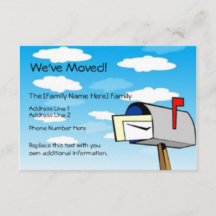 Faire-part Annonces de déplacement personnalisées