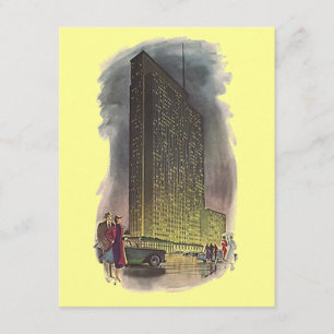 Faire-part Annonces retro Style Déco déplacée Skyscraper