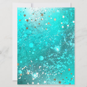 Faire-part Arrière - plan à huile Turquoise de la menthe