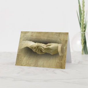 Faire-part Avec cet anneau, amour vintage romantique de