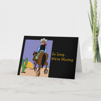 Faire-part Avis mobile de cowboy