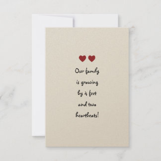 Faire-part Baby Twins