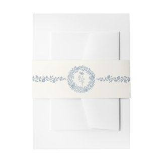 Faire-part Bandeau de mariage Fleur sauvage de Pervenche Ivoi