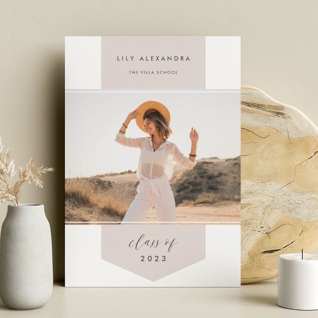 Faire-part Banderole | Diplôme photo (Créateur téléchargé)