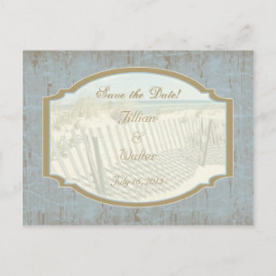Faire-part Beach Wedding Enregistrer la date Carte postale