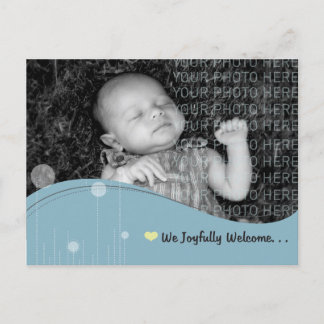 Faire-part bébé