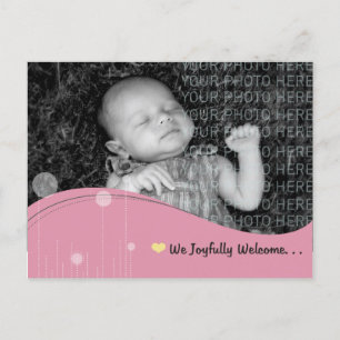 Faire-part bébé