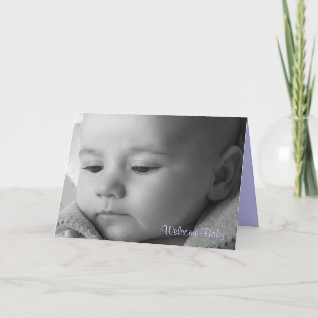 Faire-part Bébé bienvenu (Devant)