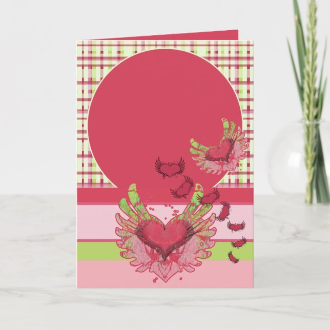 Faire-part Bébé fille Annouement mignonne avec votre photo - (Devant)