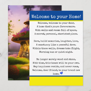 Faire-part Bienvenue chez vous