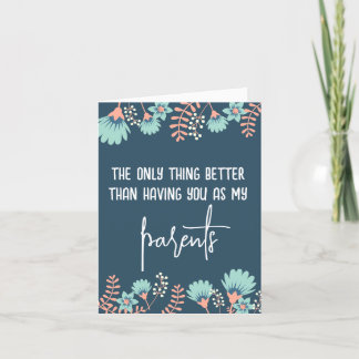 Faire-part Bleu sauvage Grossesse florale Révéler parents per