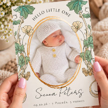 Bonjour Petit | Naissance Botanique Bébé 