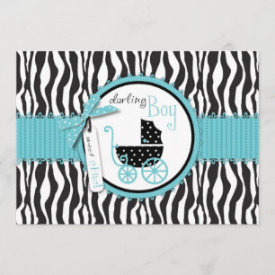 Faire-part Boutique Chic Boy Card B2