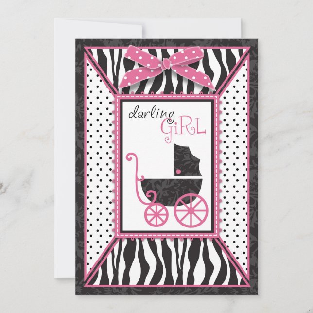 Faire-part Boutique Chic Card 2 (Devant)