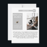 Faire-part Bulletin d'information d'entreprise Liste de courr<br><div class="desc">Faites en sorte que vos courriels soient cohérents avec notre dernier Modèle de bulletin pour petites entreprises. Ce design élégant, gris et blanc, intègre votre logo, offrant une identité de marque cohérente dans toutes vos communications. Avec une section pour des visuels saisissants et un texte engageant, ce modèle vous permet...</div>