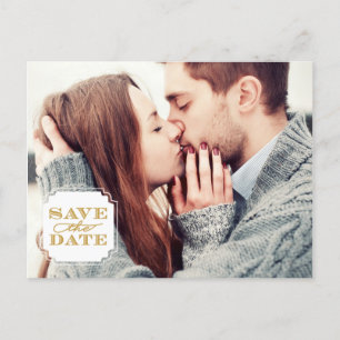 Faire-part Cadre classique Enregistrer la carte postale Date