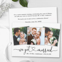 Calligraphie Cœur 3 Photos Mariage Après-Paartie