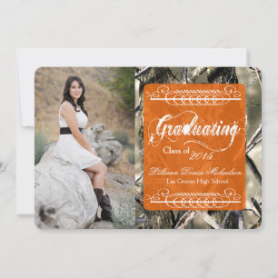 Faire-part Camouflage Camo Camouflage Camouflage 5 x 7 ans Fa